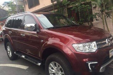 Red Mitsubishi Montero sport 2015 for sale in Manila