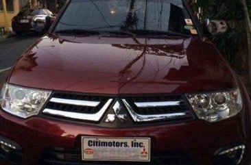 Red Mitsubishi Montero sport 2015 for sale in Manila