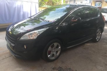 Black Peugeot 3008 2013 for sale in Automatic