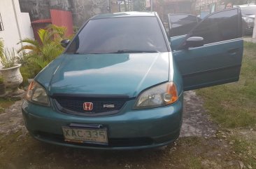 Blue Honda Civic 2001 for sale in Automatic