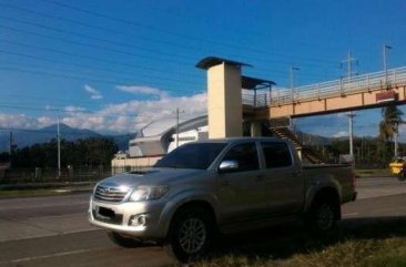 Silver Toyota Hilux 2012 for sale in Manila