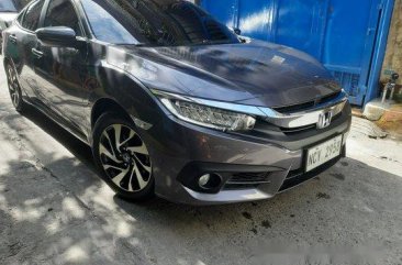  Grey Honda Civic 2016 for sale in Quezon City