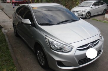 Silver Hyundai Accent 2015 for sale in Quezon City