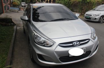 Silver Hyundai Accent 2015 for sale in Quezon City