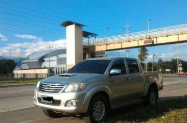 Silver Toyota Hilux 2012 for sale in Manila