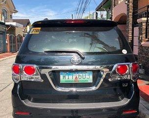 Black Toyota Fortuner 2013 Automatic for sale 