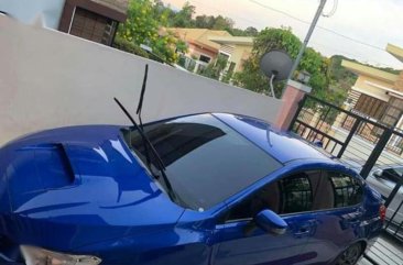 Blue Subaru Wrx 2018 for sale in Manual