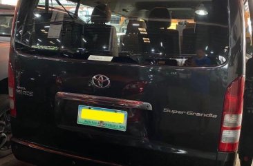 Sell Black 2012 Toyota Grandia in Manila