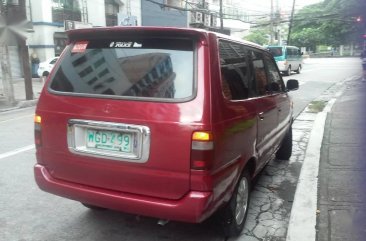 Red Toyota Tamaraw 1999 for sale in Quezon City