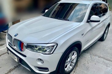 Pearl White Bmw X3 2015 for sale in Manila