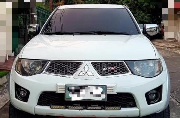 White Mitsubishi Strada 2010 for sale in Taguig