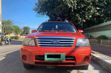 Selling Red Ford Escape 2008 in Quezon City 