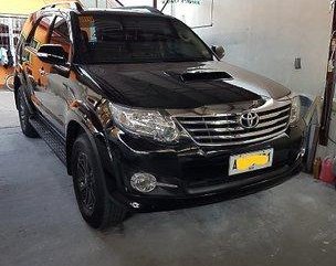 Black Toyota Fortuner 2014 Automatic for sale 