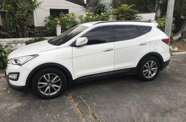 Selling White Hyundai Santa Fe 2013 in Angeles 