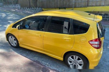 Yellow Honda Jazz 2010 for sale in Manila