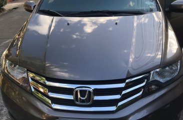 Grey Honda City 2013 for sale in Automatic