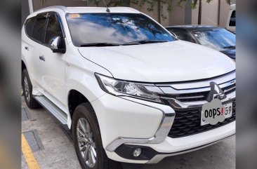 Pearl White Mitsubishi Montero 2018 for sale in Pasig 