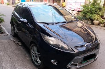 Black Ford Fiesta 2014 for sale in Automatic