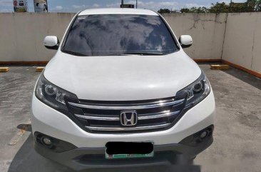 White Honda Cr-V 2013 at 71400 km for sale 