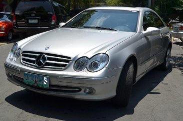 Silver Mercedes-Benz CLK 2005 for sale in Makati