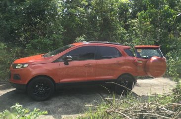 Orange Ford Ecosport 2017 for sale in Manila