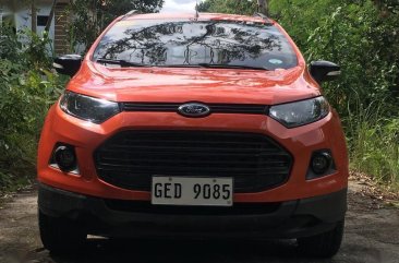 Orange Ford Ecosport 2017 for sale in Manila