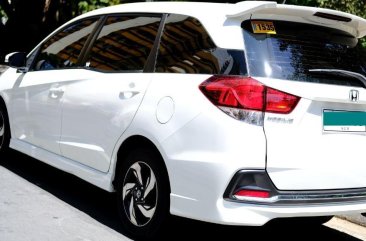 White Honda Mobilio 2015 SUV / MPV for sale in Manila