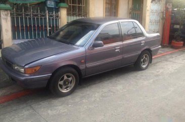 Selling Gray Mitsubishi Lancer 1991 Sedan in Manila