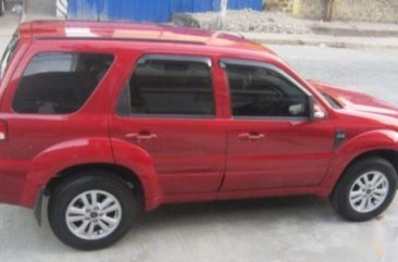 Selling Red Ford Escape 2010 SUV / MPV in Quezon City
