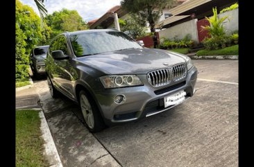 Grey Bmw X3 2013 at 55000 for sale in Pasig City
