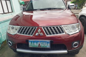 Selling Red Mitsubishi Montero 2011 SUV / MPV in Manila