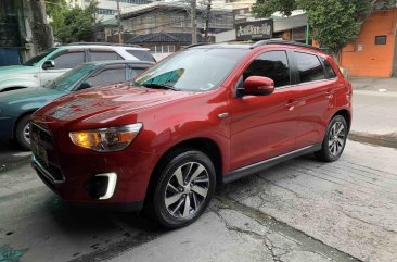 Selling Red Mitsubishi Asx 2015 SUV / MPV in Manila