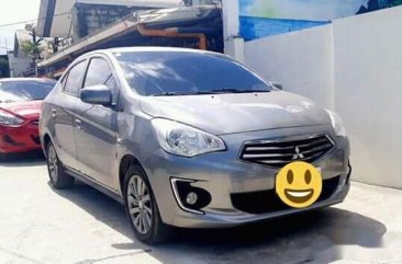 Silver Mitsubishi Mirage 2018 Hatchback for sale