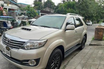 Beige Toyota Fortuner 2014 SUV / MPV for sale in Manila