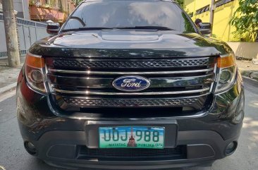 Black Ford Explorer 2013 SUV / MPV for sale in Manila