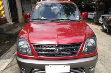 Selling Red Mitsubishi Adventure 2017 SUV / MPV in Antipolo