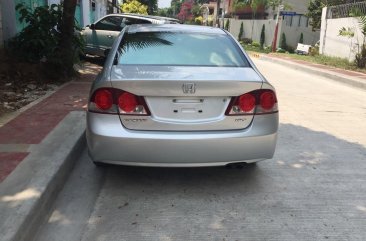 Silver Honda Civic 2008 at 84950 km for sale in Quezon City