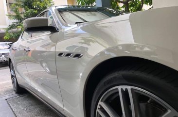 Selling White Maserati Ghibli 2016 Sedan in Manila