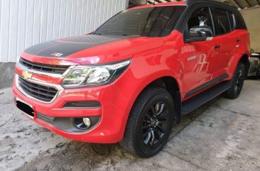 Selling RedChevrolet Trailblazer 2017 SUV / MPV in Manila
