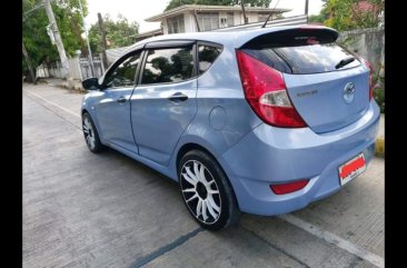 Selling Blue Hyundai Accent 2014 Hatchback in Calasiao