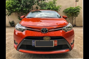 Selling Red Toyota Vios 2016 Sedan in Quezon City