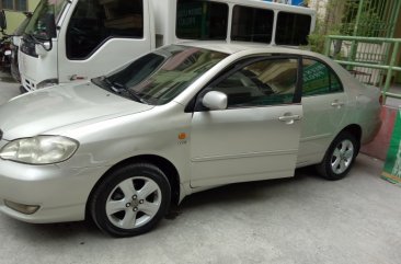 Selling Silver Toyota Corolla altis 2004 Sedan in Manila