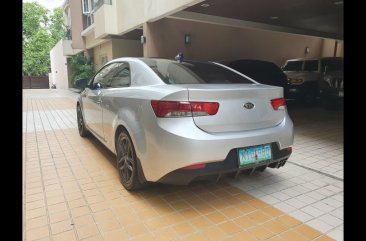 Grey Kia Forte 2010 for sale in Quezon City