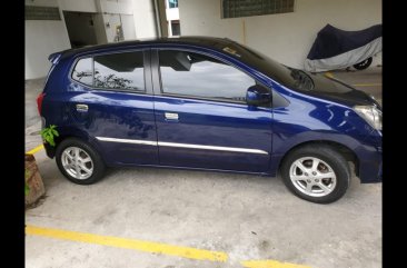 Blue Toyota Wigo 2017 for sale in Bacolod