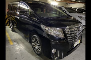 Sell Black 2016 Toyota Alphard Van in Manila