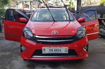 Selling Red Toyota Wigo 2016 in Manila