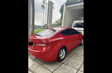 Red Hyundai Elantra 2012 for sale in Muntinlupa