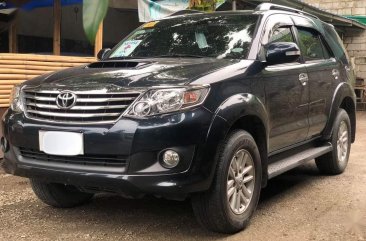 Balck Toyota Fortuner 2014 for sale in Malolos