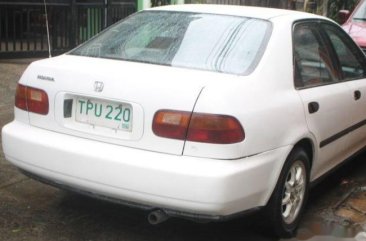 Selling White Honda Civic 1994 Sedan in Manila