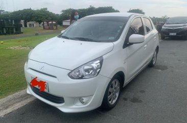 White Mitsubishi Mirage for sale in Manila